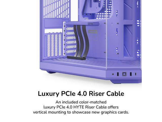Open Box - HYTE CS-HYTE-Y70-TM Taro Milk ABS / Steel / Tempered Glass Dual Chamber Mid-Tower ATX Case Case (Computer Cases - ATX Form)