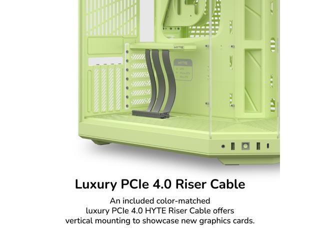 HYTE CS-HYTE-Y70-MM Matcha Milk ABS / Steel / Tempered Glass Dual Chamber Mid-Tower ATX Case Case (Computer Cases - ATX Form)