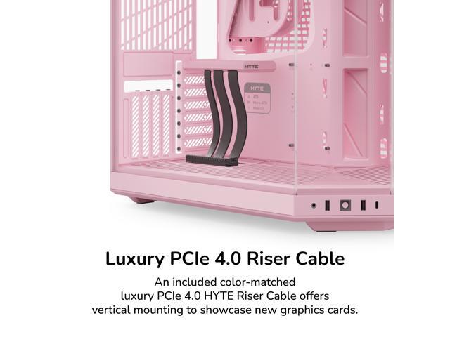HYTE CS-HYTE-Y70-SM Strawberry Milk ABS / Steel / Tempered Glass Dual Chamber Mid-Tower ATX Case Case (Computer Cases - ATX Form)