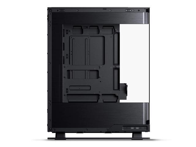 Phanteks Evolv X2, Mid-Tower Gaming Chassis, Vertical Cooling System, See-through Tempered Glass Chassis, Brushed Aluminum interior panel with...
