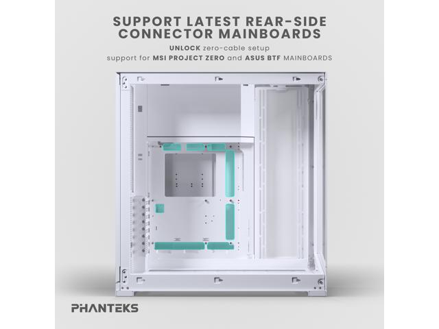 Phanteks NV9 MKII, Showcase Full-Tower Chassis, Rear-Connect MB Support, Integrated D/A-RGB Lighting, Seamless Tempered Glass Design, 11x 140mm Fan...