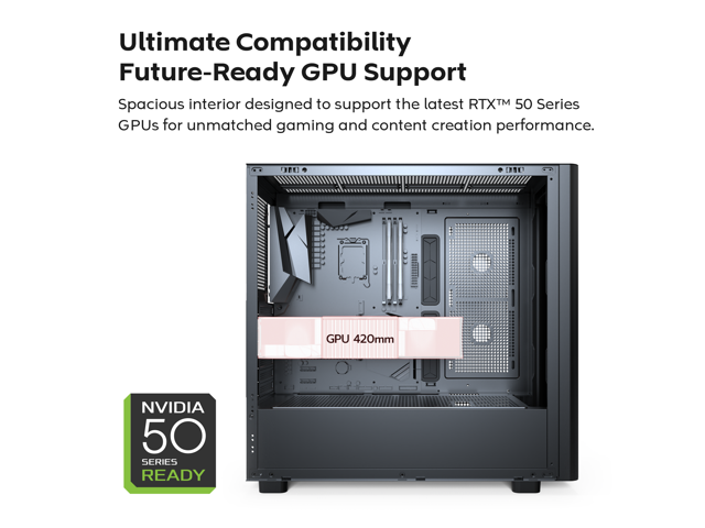 Montech XR Wood Black Black Computer Cases - ATX Form