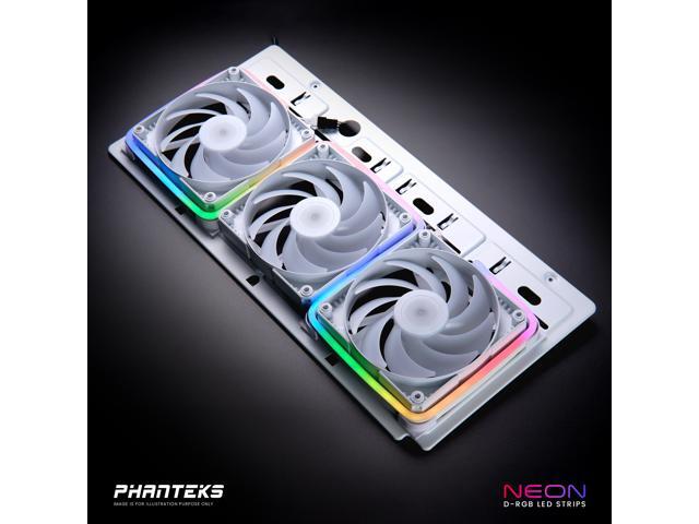 Phanteks NEON Digital-RGB LED Strip M1, white - 1x 1-meter Smooth lighting strip, full-color range, flexible mounting