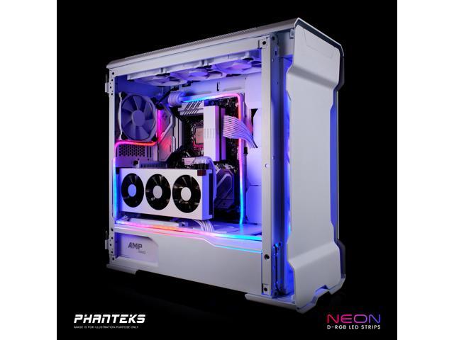 Phanteks NEON Digital-RGB LED Strip M5, white - 1x 550mm Smooth lighting strip, full-color range, flexible mounting