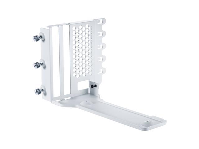 Phanteks Gen4 Vertical GPU Bracket, 220mm Flat Line PCI-E Gen4 x16 Riser Cable Kit, White