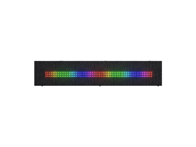 Phanteks Matrix-600 Screen Upgrade Kit, for XT View and G400A, 600 LED Display, Fabric Panel, Charcoal Black