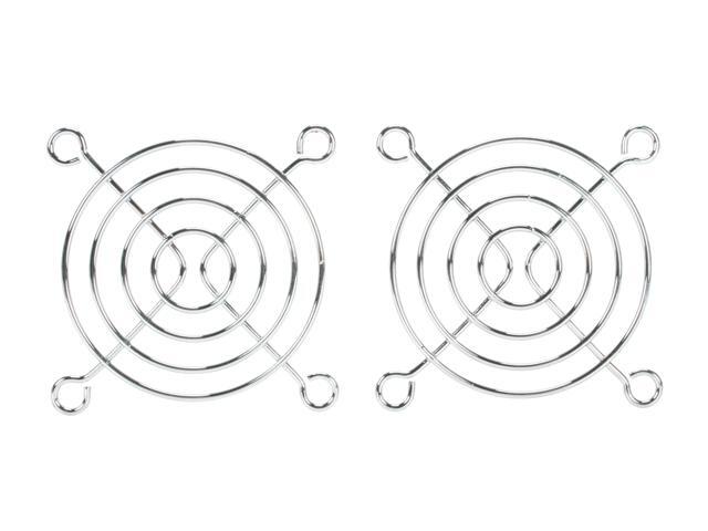 Bgears Fan Grill 60mm steel chrome finished fan grill (2 pieces Pack)