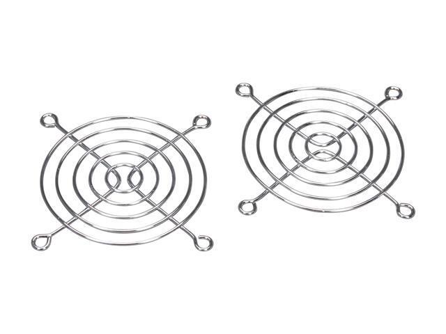 Bgears Fan Grill 80mm steel chrome finished fan grill (2 pieces Pack)