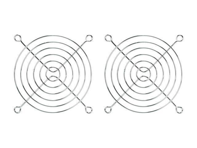 Bgears Fan Grill 90mm steel chrome finished fan grill (2 pieces Pack)