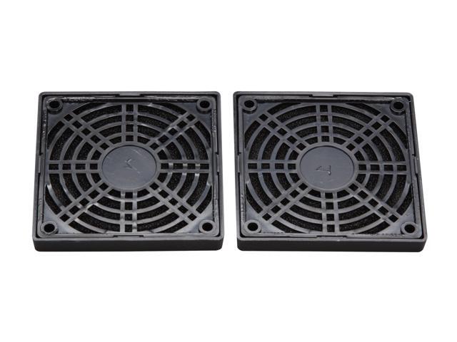 Bgears Fan Filter 80mm Fan filter with easy removable cover and washable foam filter (2 pieces Pack)