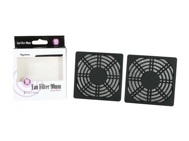 Bgears Fan Filter 90mm Fan filter with easy removable cover and washable foam filter (2 pieces Pack)