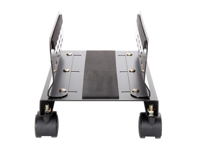 SYBA SY-ACC65093 Slim PC or UPS Metal Floor Stand with Adjustable Width and Caster Wheels