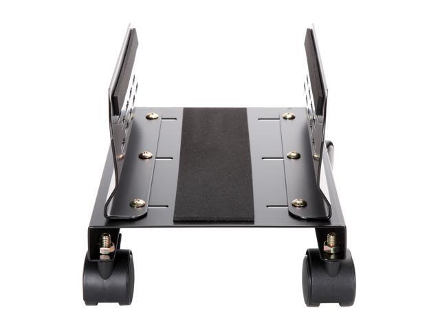 SYBA SY-ACC65093 Slim PC or UPS Metal Floor Stand with Adjustable Width and Caster Wheels