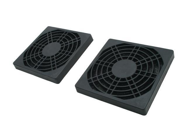 Masscool FFT-2P-80MM 80mm ABS plastic foam fan filter (2-pack)