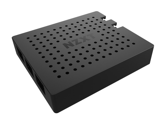 NZXT RGB & Fan Controller - AC-2RGBC-B1 - Two RGB Lighting Channels - Three Digital Fan Channels - Powered by CAM V4 Software - Magnet/Velcro...