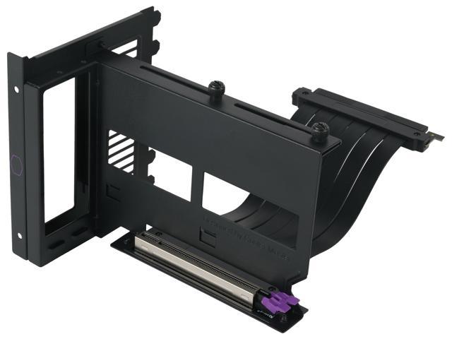 Cooler Master Master Accessory Vertical Graphics Card Holder Kit Ver 2 with Premium Riser Cable PCI-E 3.0 x16 - 165mm, Compatible with all Standard.