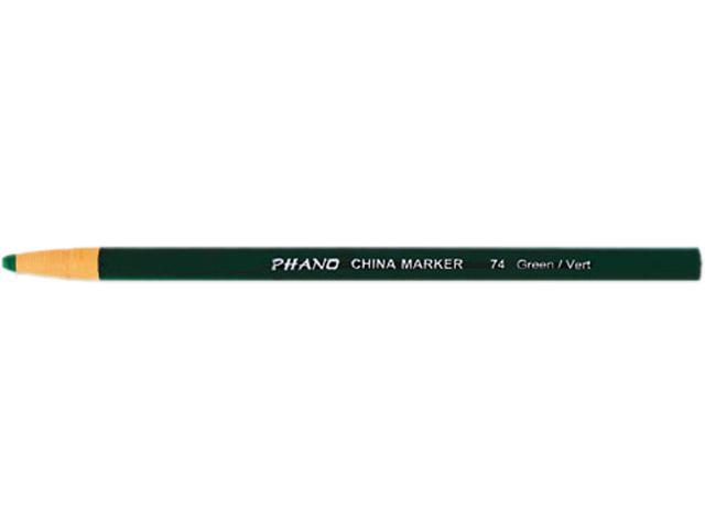 Dixon Phano Bold Tip China Markers Green Dozen (00074) X00074