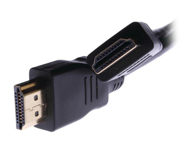 UNC 10ft High Speed HDMI Cable, Male - Male, Black, Ver. 1.4, 4K Resolution, 60Hz, 28AWG, 100Mb/sec - image 2