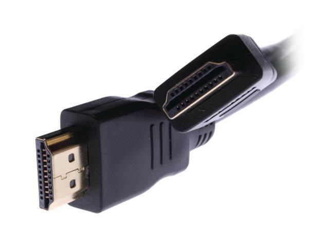 UNC 6ft High Speed HDMI Cable, Male - Male, Black, Ver. 1.4, 4K Resolution, 60Hz, 28AWG, 100Mb/sec - image 2