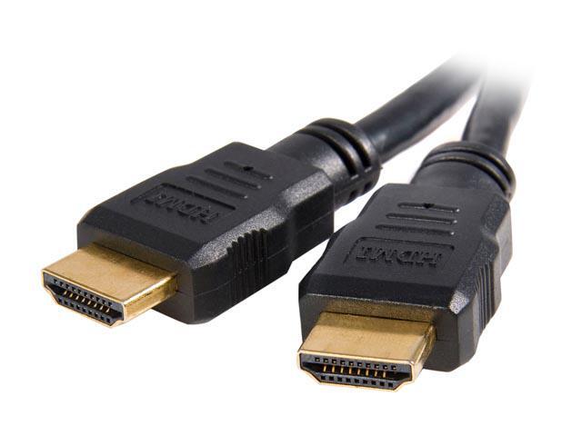 UNC 6ft High Speed HDMI Cable, Male - Male, Black, Ver. 1.4, 4K Resolution, 60Hz, 28AWG, 100Mb/sec - image 3