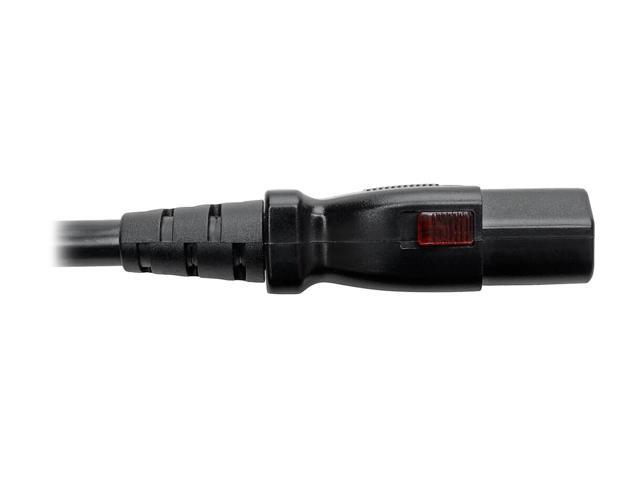 Tripp Lite Power Cord Hospital Medical 5-15P to Locking C13 M/F 10A 25ft (P006-L25-HG15)