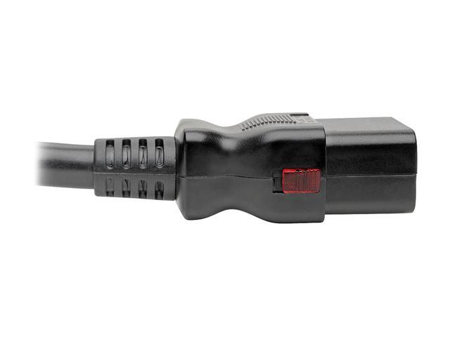 Tripp Lite Power Extension Cord C20 to Locking C19 M/F 12 AWG 20A Black 6ft (P036-L06)