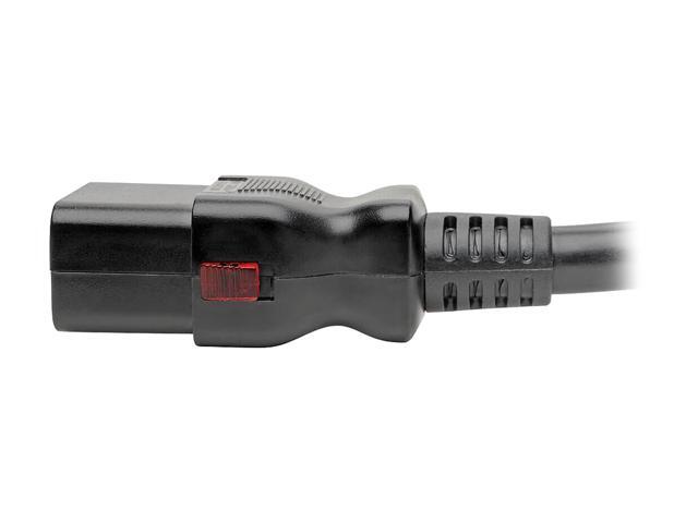 Tripp Lite Power Extension Cord C20 to Locking C19 M/F 12 AWG 20A Black 6ft (P036-L06)