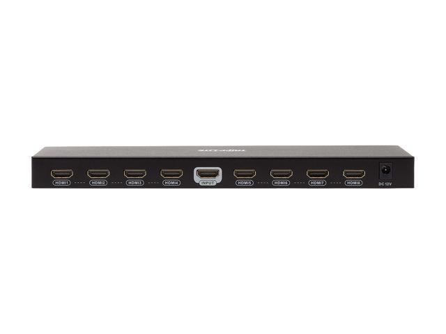 Tripp Lite B118-008E-UHD-2 8-Port HDMI Splitter - HDMI 2.0, 4K x 2K @ 60 Hz, HDCP 2.2, EDID Management