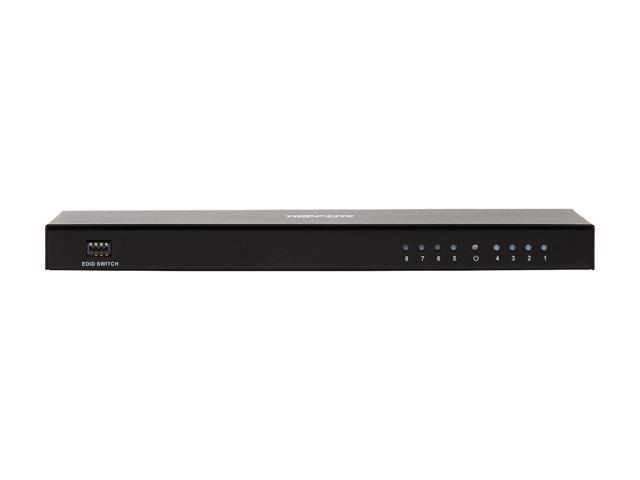 Tripp Lite B118-008E-UHD-2 8-Port HDMI Splitter - HDMI 2.0, 4K x 2K @ 60 Hz, HDCP 2.2, EDID Management
