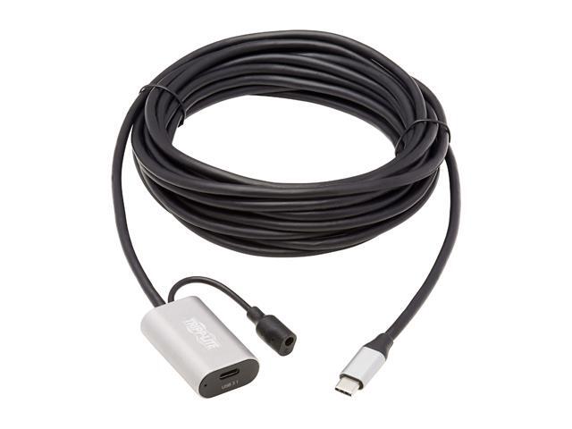 Tripp Lite USB-C Active Extension Cable - USB-C to USB-C (M/F), USB 3.1 Gen 1, Data Only, 16 ft. (5 m) (U330-05M-C2C)