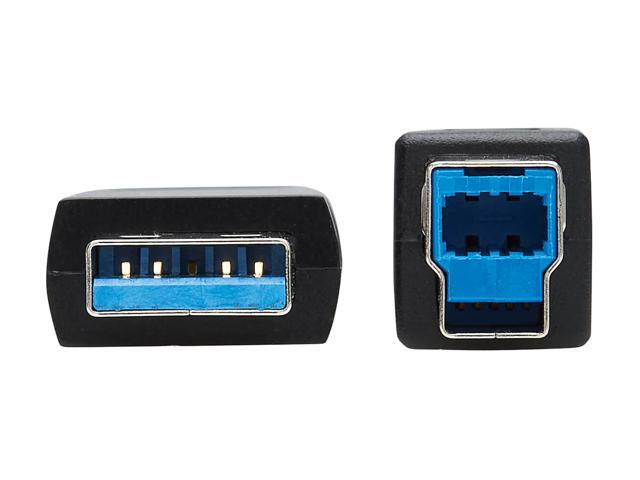 Tripp Lite U328F-20M USB 3.2 Gen 1 Plenum-Rated Fiber Active Optical Cable (AOC) - A/B M/M, 20 m
