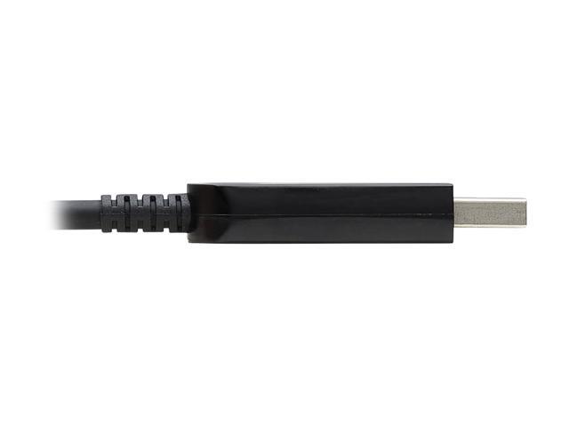 Tripp Lite U328F-20M USB 3.2 Gen 1 Plenum-Rated Fiber Active Optical Cable (AOC) - A/B M/M, 20 m