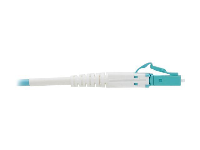 Fiber Cable 100G MMF Duplex 50/125 OM4 LC/LC Armored Aqua 30M