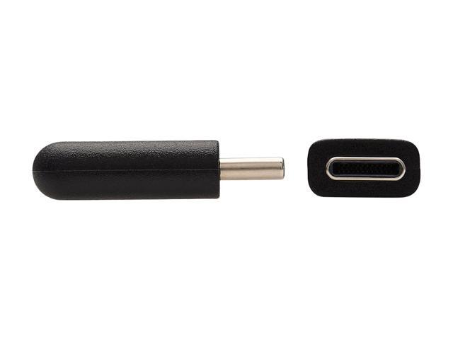 Tripp Lite USB C Cable USB 2.0 Right-Angle Plug 100W PD Charging M/M 2M