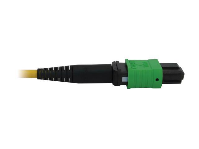 Tripp Lite Single Mode Fiber Patch Cable, 9/125 OS2 MPO to 4x Switchable LC Duplex (F/M APC-UPC), 8 Fiber, Yellow, LSZH Jacket, 5 Meters / 16.4...