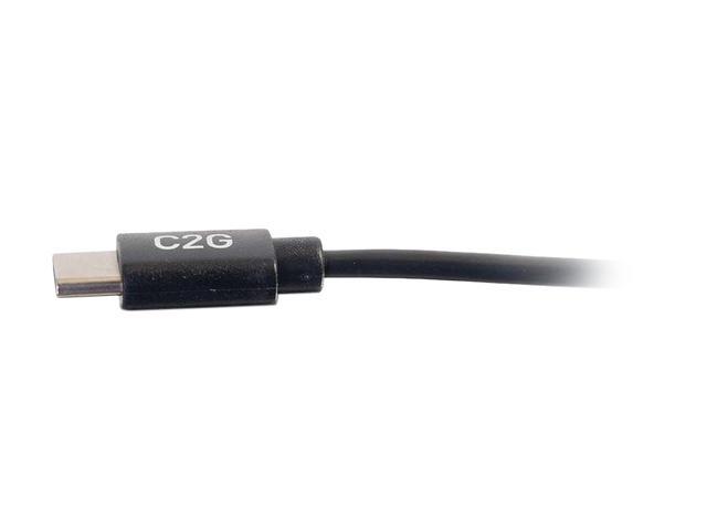 C2G 28825 USB-C Cable - USB-C 2.0 Male to Male Cable (3A Charging) (3 Feet, 0.91 Meters)
