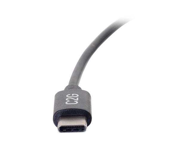 C2G 28825 USB-C Cable - USB-C 2.0 Male to Male Cable (3A Charging) (3 Feet, 0.91 Meters)