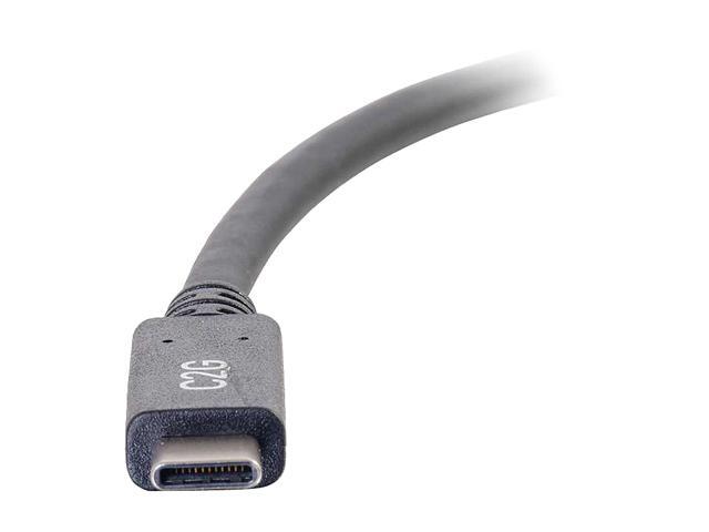 C2G USB-C to USB-A SuperSpeed USB 5Gbps Cable, 10ft - Black - image 2