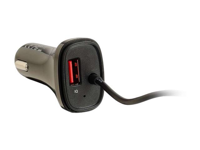 C2G 4-Port USB Car Charger with Extension for Passengers, 5.8A Output - image 3