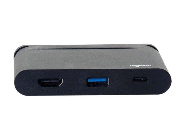 C2G USB-C 3-in-1 Mini Docking Station with HDMI, USB-A and Power Delivery up to 100W - image 4
