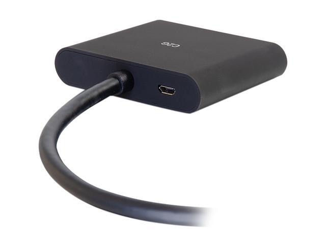 C2G 54293 DisplayPort to HDMI Monitor Splitter - 2 Port 4K HDMI MST Hub USB Powered