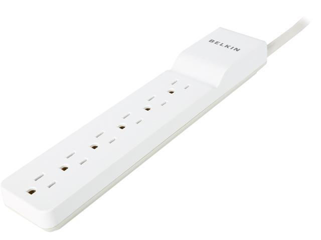 BELKIN BE106000-06R 6' 6 Outlets 720 Joules Home/office Surge Protector