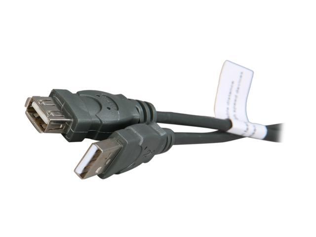 Belkin 3ft USB A/A 2.0 Extension Cable, M/F, 480Mps - USB extension cable - USB to USB - 3 ft - image 2