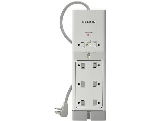 BELKIN F7C01008q 8 Outlets 1000 joule Energy Saving AV Surge with Remote