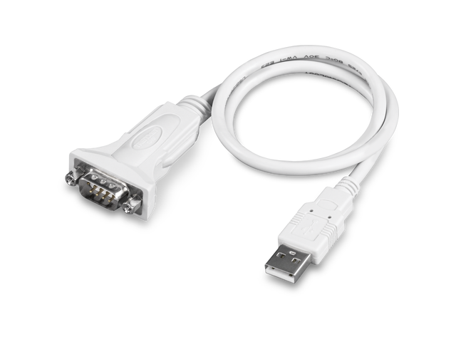 TRENDnet Model TU-S9 USB to Serial 9-Pin Converter Cable, Connect a RS-232 Serial Device to a USB 2.0 Port, Supports Windows & Mac, USB 1.1, USB...