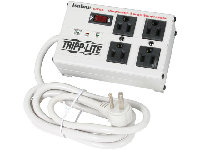 TRIPP LITE IBAR4-6D 6 Feet 4 Outlets 3330 Joules Surge Suppressors