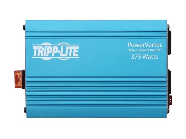 Tripp Lite 375 W Car Power Inverter with 2 Outlets, Auto Inverter, Ultra Compact (PV375)