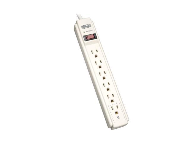 Tripp Lite 6 Outlet Surge Protector Power Strip  4 ft. Cord  790 Joules  LED (TLP604)