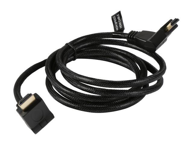 Tripp Lite High Speed HDMI Cable with Swivel Connectors, Ultra HD 4K x 2K, Digital Video with Audio (M/M), 6-ft. (P568-006-SW)
