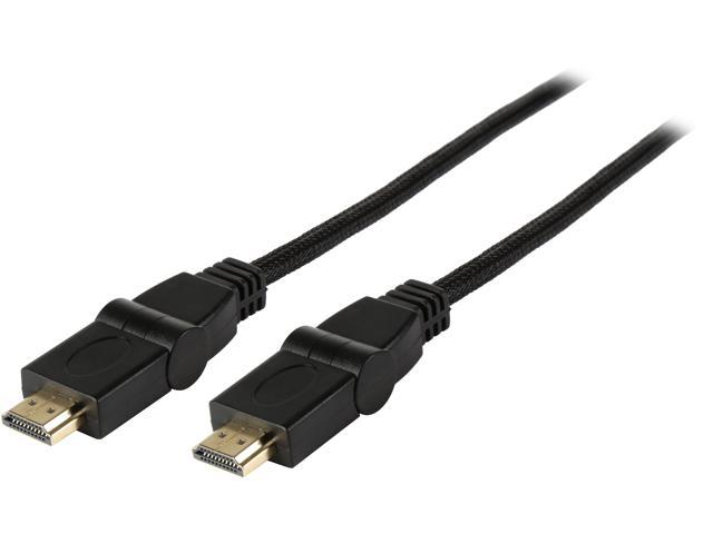 Tripp Lite High Speed HDMI Cable with Swivel Connectors, Ultra HD 4K x 2K, Digital Video with Audio (M/M), 10-ft. (P568-010-SW)